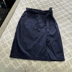 Banana Republic NWT Navy Long Pencil Skirt
